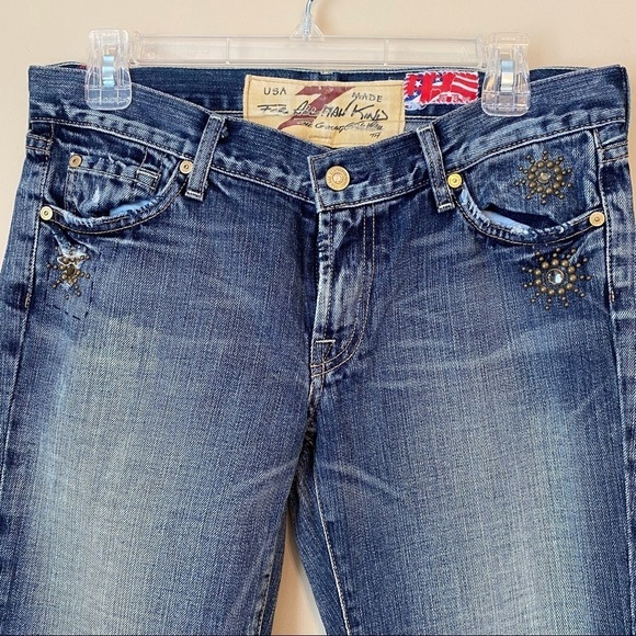 7 for All Mankind Limited Edition Studded Jeans - Picture 3 of 16
